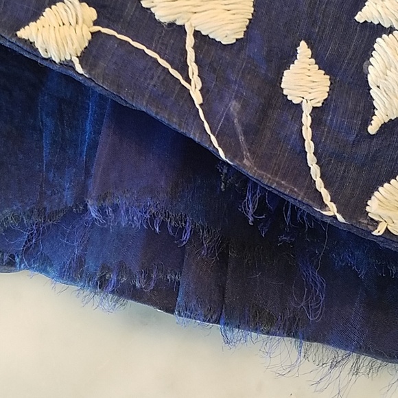 Marianne Kooimans Silk embroidered vintage skirt - Picture 3 of 6